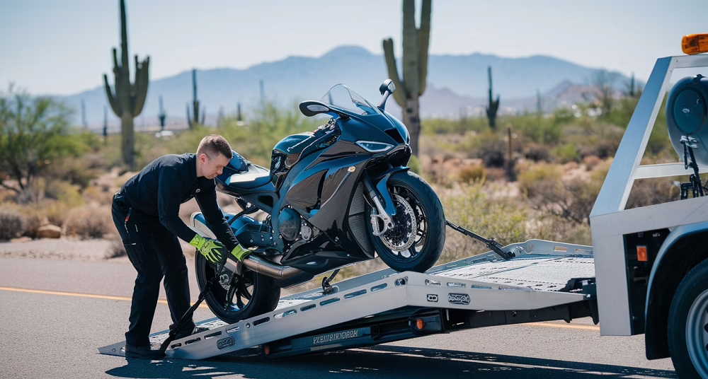 Motorcycle Towing services in Gilbert